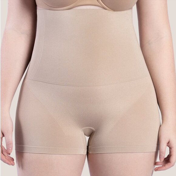 Curveez® Signature Control High Waist Boyshort - Picture 2 of 3